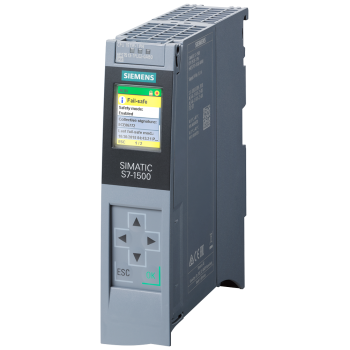 SIMATIC S7-1500F, CPU 1513F-1 PN, CENTRAL PROCESSING UNIT WITH WORKING MEMORY 450 KB FOR PROGRAM AND 1.5 MB FOR DATA