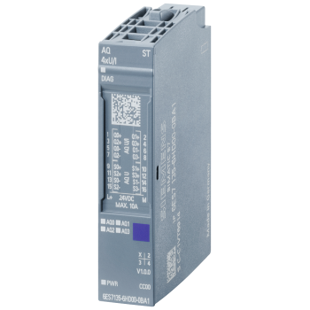 6ES7135-6HD00-0BA1 SIMATIC ET 200SP, Analog output module, AQ 4XU/I Standard