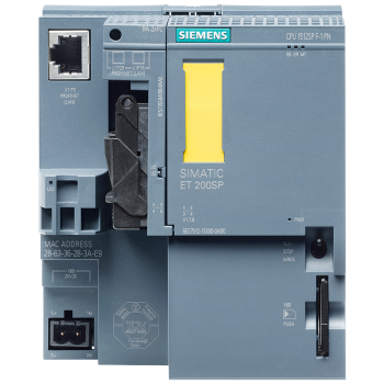 SIMATIC DP, CPU 1512SP F-1 PN for ET 200SP, Central processing unit with Work memory 300 KB for program and 1 MB for data