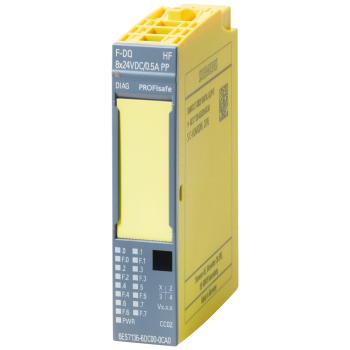 SIMATIC DP, Electronics module ET 200SP, F-DQ 8XDC 24V0.5A PP