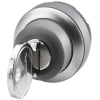 key-operated switch for extension units, 22mm, round
