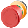EMERGENCY STOP mushroom pushbuttons for extension units