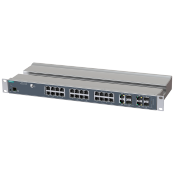 SCALANCE XR328-4C WG; managed IE switch; 19" rack; 24 x 10/100Mbit/s electrical ports SCALANCE XR328-4C WG; managed IE switch; 19" rack; 24 x 10/100Mbit/s electrical ports
