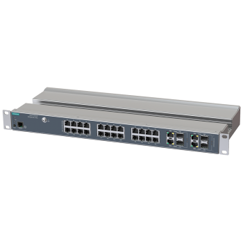 SCALANCE XR328-4C WG; managed IE switch; 19" rack; 24 x 10/ 100/1000 Mbit/s electrical ports SCALANCE XR328-4C WG; managed IE switch; 19" rack; 24 x 10/ 100/1000 Mbit/s electrical ports