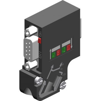 SIMATIC DP, Connection plug for PROFIBUS up to 12 Mbit/s 35 degree cable outlet