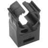 RCoax cable clip 1/2" Cable holder for RCoax cable; Fixing screws not included in scope of supply