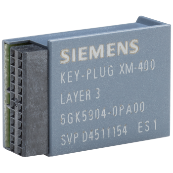 KEY-PLUG XM-400, removable data storage medium for activating Layer 3 features for SCALANCE XM-400 and for simple device replacement in case of fault