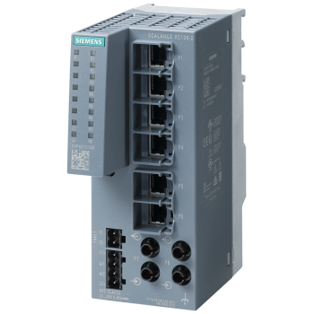 SCALANCE XC106-2, Unmanaged IE switch, 6x 10/100 Mbit/s RJ45 ports