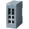 SCALANCE XB004-2 unmanaged Industrial Ethernet Switch for 10/100 Mbit/s; for setting up small star and line topologies; LED diagnostics SCALANCE XB004-2 unmanaged Industrial Ethernet Switch for 10/100 Mbit/s; for setting up small star and line topologies; LED diagnostics