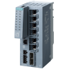 SCALANCE XC206-2SFP manageable layer 2 IE Switch; 6x 10/100 MBit/s RJ45 ports; 2x 100/1000 MBit/s SFP; 1x console port; Diagnostic LED; Redundant power supply; Temp. range -40°C to +70 °C Mounting: Standard Mounting Rail/S7 Profile Rail/Wall Office redund
