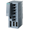 SCALANCE XC206-2 manageable layer 2 IE Switch; 6x 10/100 Mbit/s RJ45 ports; 2x 100 Mbit/s SC ports; 1x console port; Diagnostic LED; Redundant power supply; Temp. range -40°C to +70 °C Mounting: Standard Mounting Rail/S7 Profile Rail/Wall; redundancy func