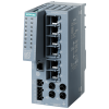 SCALANCE XC206-2 manageable layer 2 IE Switch; 6x 100 Mbit/s RJ45 ports; 2x 100 Mbit/s ST/BFOC ports; 1x console port; Diagnostic LED; Redundant power supply; Temp. range -40°C to +70 °C Mounting: Standard Mounting Rail/S7 Profile Rail/Wall redundancy fun