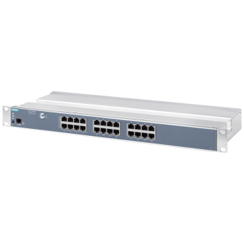 SCALANCE XR324WG; managed IE switch; 19" rack; 24 x 10/100Mbit/s electrical ports SCALANCE XR324WG; managed IE switch; 19" rack; 24 x 10/100Mbit/s electrical ports