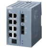 SCALANCE XB108-2 unmanaged IE switch, 8x 10/100 Mbit/s Ports