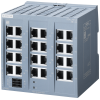 SCALANCE XB124 unmanaged IE switch, 24x 10/100 Mbit/s RJ45 ports; for setting up small star and line topologies; LED diagnostics