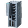 SCALANCE XC206-2SFP G Manageable layer 2 IE switch; 6x 10/100/1000 Mbit/s RJ45 ports; 2x 1000 Mbit/s SFP; 1x console port; Diagnostics LED; Redundant power supply; Temp. range -40 °C to +70 °C Mounting: Standard mounting rail/S7 mounting rail/wall; Redund