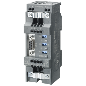 SIMATIC DP, RS485 repeadter For connection of PROFIBUS/MPI bus systems with max. 31 nodes max. baud rate 12 Mbit/s
